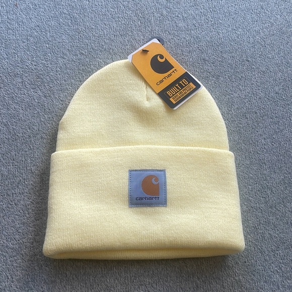 Carhartt Accessories - - ❤️NEW❤️ RARE  YELLOW Carhartt watch Beanie New with Tags